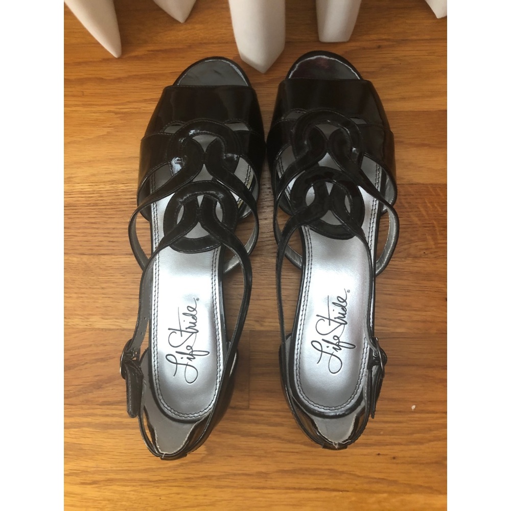 Black dressy sandals